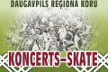 Daugavpilī notiks koru skate – koncerts