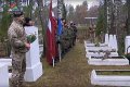 Daugavpilī godina par Latvijas brīvību kritušo karavīru piemiņu (video)