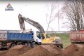 Esplanādē uzsākta parka būvniecība (video)