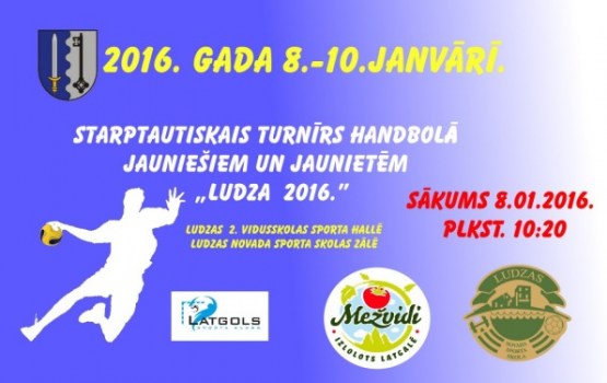 Norisināsies Starptautiskais turnīrs handbolā “Ludza 2016”