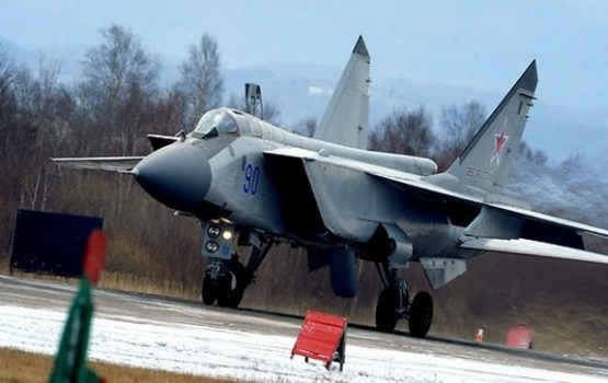 Sibīrijā nogāzies krievu iznīcinātājs 'MiG-31'