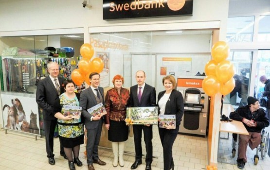 Swedbank atklāj filiāli Ludzā