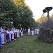 Baltkrievu “Kupaļinka” uzstājās “Kupalle” svētkos Polockā 