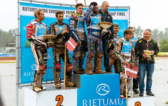 Latvijas spīdvejisti iegūst Eiropas pāru čempionāta bronzu