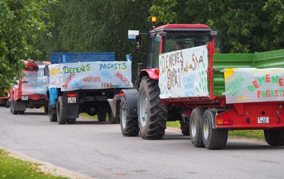 Demenes pagasta svētkus svinēja trīs dienas