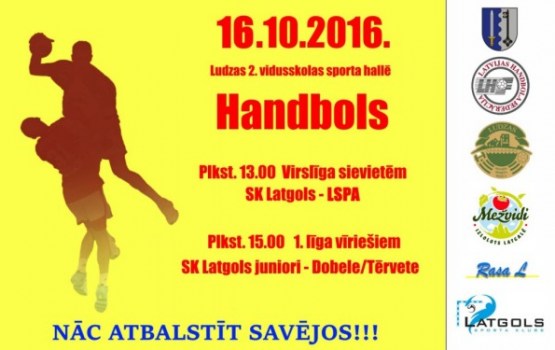 Latvijas mēroga sacensības handbolā turpinās