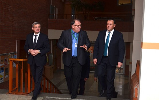 Iekšlietu ministrs Rihards Kozlovskis 21. oktobrī apmeklēja Daugavpili