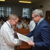 Daugavpils mediķiem pasniedza Goda rakstus