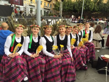 Deju kopa “Gaida” pārstāv Latviju festivālā Sicīlijā