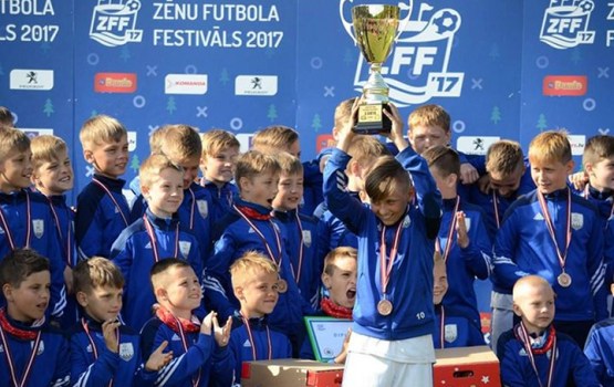 Daugavpils ieņem trešo vietu Zēnu futbola festivālā