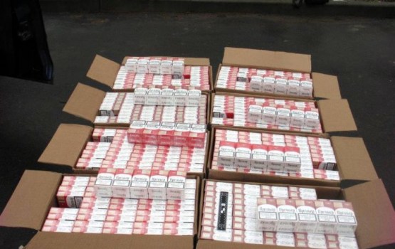 Muitnieki kravas vilcienos atrod 866 000 kontrabandas cigarešu