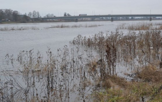 Ūdens līmeņa celšanās Daugavā ir apstājusies