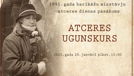 Barikāžu aizstāvju atceres dienai veltīts pasākums