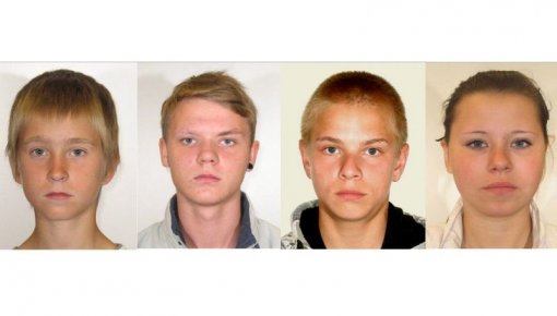 Rēzeknes policija meklē četrus nepilngadīgos
