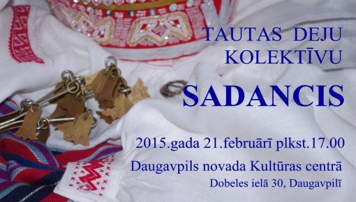 Daugavpils novada deju kolektīvu Sadancis