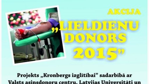 Akcija „Lieldienu donors 2015”