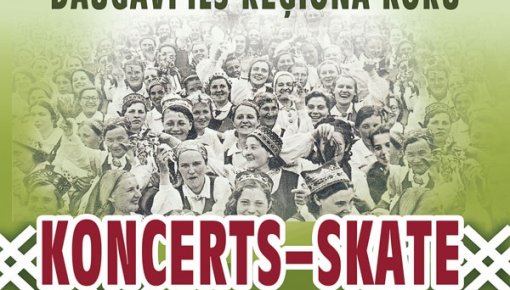 Daugavpilī notiks koru skate – koncerts