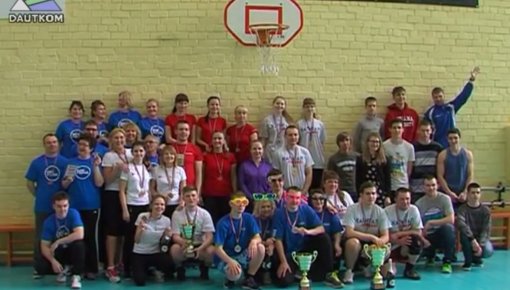 Masu mediju sporta spēles Daugavpilī (video)