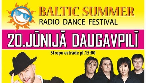 Baltic Summer Radio dance festival” Daugavpilī!