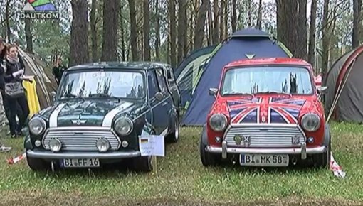 MINI cooper  automašīnu markas mīļotāju tikšanos