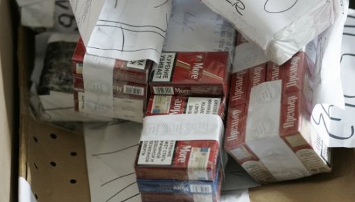 Latvijā mēģina ievest 170 000 nelegālās cigaretes