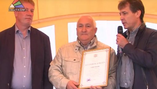 Uģis Magonis sveic Latvijas dzelceļa darbiniekus profesionālajos svētkos (video)