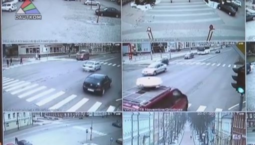 Policija aizturēja velosipēdu zagļus (video)