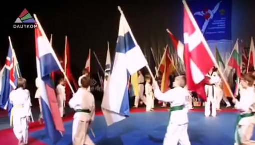 Daugavpilī sācies Eiropas junioru čempionāts taekvondo (video)