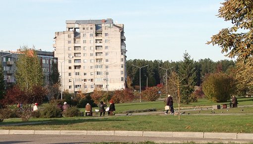 Skvērā Jaunajā Forštatē ierīkots jauns apgaismojums