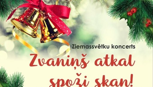 DU notiks Ziemassvētku koncerts "Zvaniņš atkal spoži skan"
