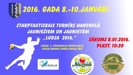 Norisināsies Starptautiskais turnīrs handbolā “Ludza 2016”