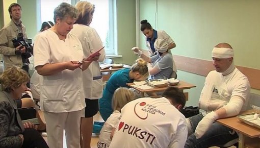 Studentu meistarības konkurss Daugavpils medicīnas koledžā