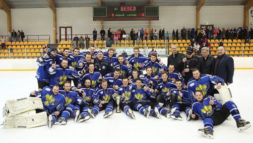 Daugavpils/LDZ Cargo triumfē Latvijas 1. hokeja līgā
