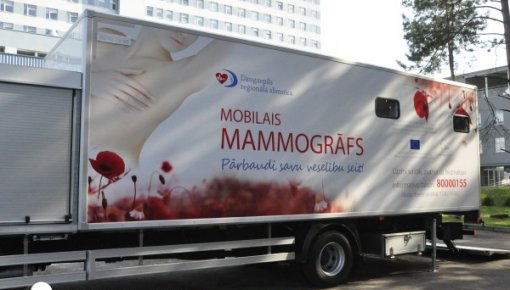 Mobilais mamogrāfs Aglonā 7. maijā