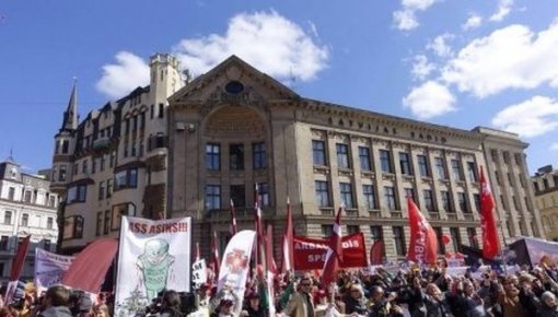 Arodbiedrību pasākumos Rīgā piedalās vairāki tūkstoši cilvēku