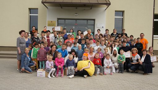 Labdarības akcija „Skola – skolai”