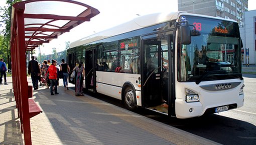 Daugavpilieši varēs novērtēt jaunu IVECO Urbanway autobusu