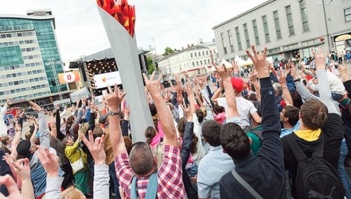 Olimpiešu atbalstam Daugavpilī uzlādē jau otro Elektrum enerģijas lāpu