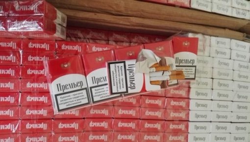 Krāslavas novadā kontrabandistiem konfiscē teju 480 tūkstošus cigarešu