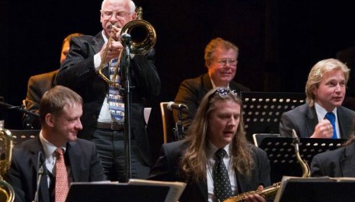 MIRAGE JAZZ ORCHESTRA un IEVAS KERĒVICAS džeza mūzikas vakars