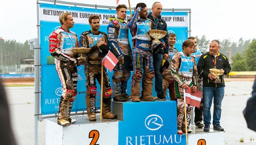 Latvijas spīdvejisti iegūst Eiropas pāru čempionāta bronzu