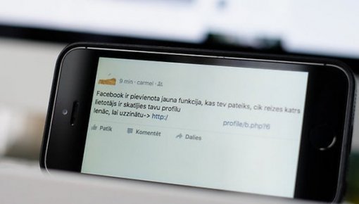 Neticiet solījumiem apskatīt 'Facebook' profila statistiku; izplatījies jauns vīruss