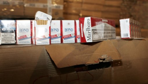 Akmeņogļu kravās atklāj 100 tūkstošus kontrabandas cigarešu