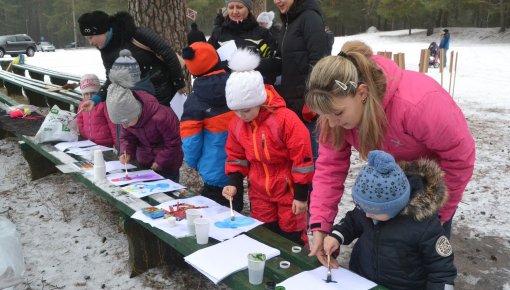 Pasaules Sniega diena Stropu estrādē