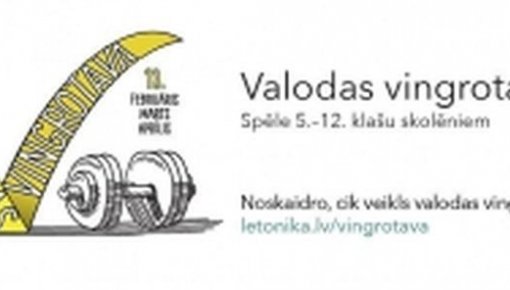 13. februārī startē letonikas spēle “Valodas vingrotava”