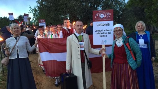 Deju kopa “Gaida” pārstāv Latviju festivālā Sicīlijā