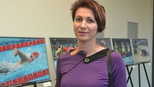 Domē sveica airētāju Žannu Cvečkovsku