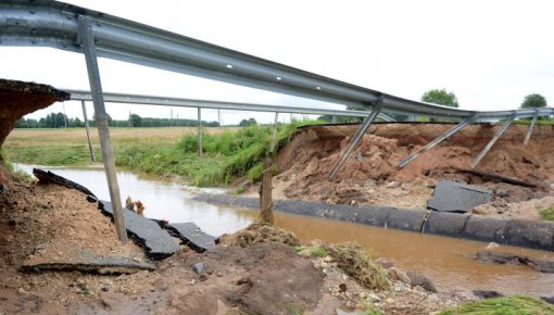 VARAM: augusta lietavu un plūdu nodarītie zaudējumi ir 4,38 miljoni eiro