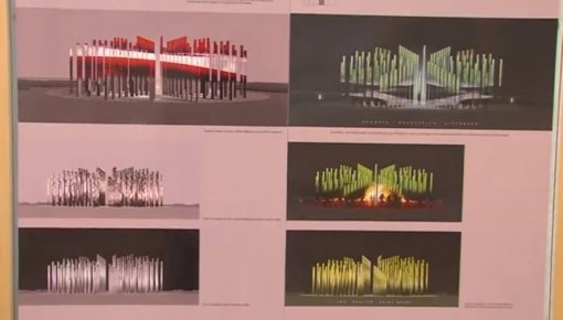 Simtgades pieminekļa konkursā uzvarēja mets “Saules kalnā” (VIDEO)