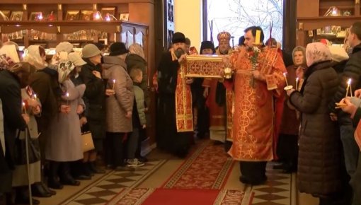 Borisa un Gļeba katedrālē ieradās svēto jaunmocekļu un apliecinātāju relikvijas (VIDEO)